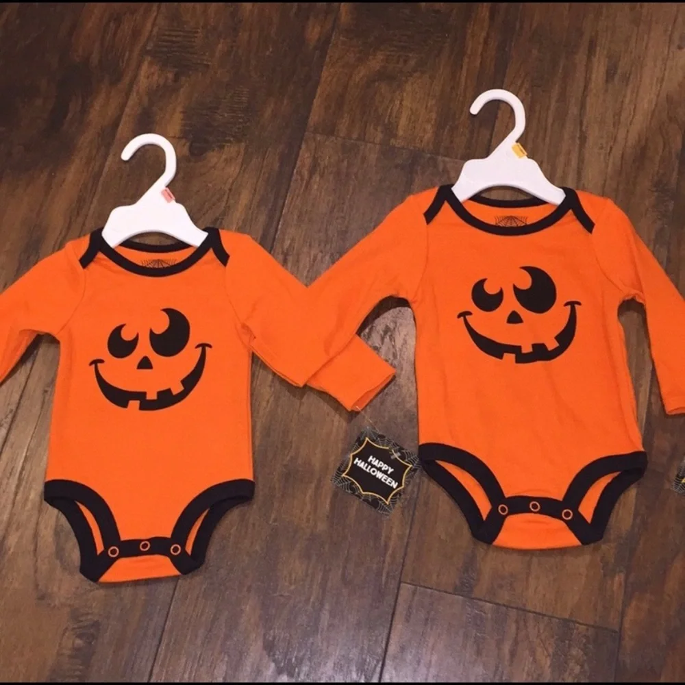 Pumpkin 🎃 Long Sleeve Onesie